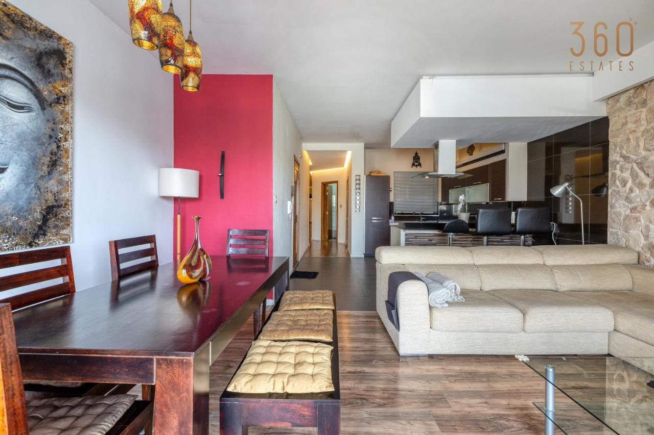 Stunning 3Br Marina View Apt In Pieta With Balcony By 360 Estates Exterior foto